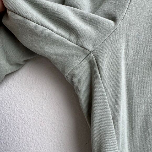 $5/$25 Madewell MWL Superbrushed Easygoing Sweatpants Joggers Green Size Small - Picture 4 of 6